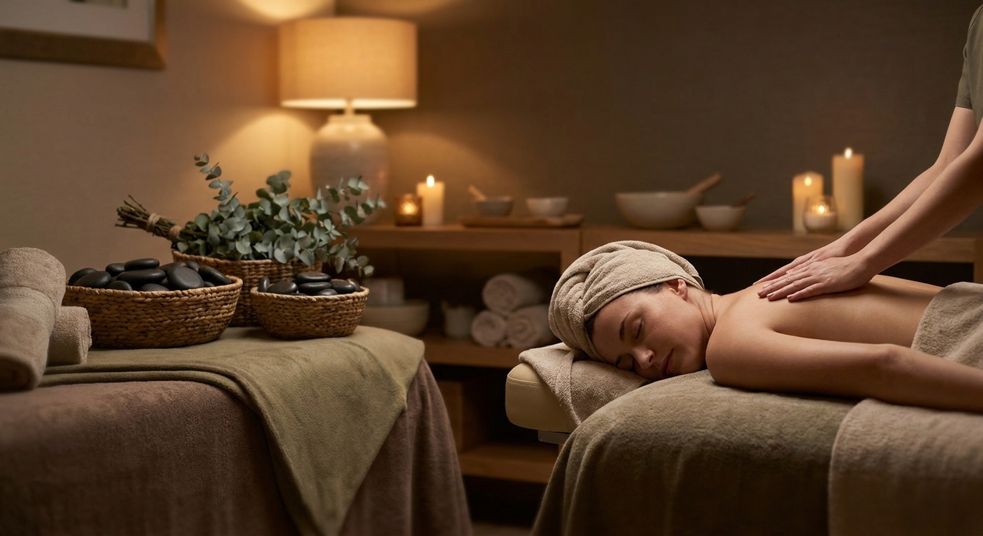Massage und Wellness Ambiente